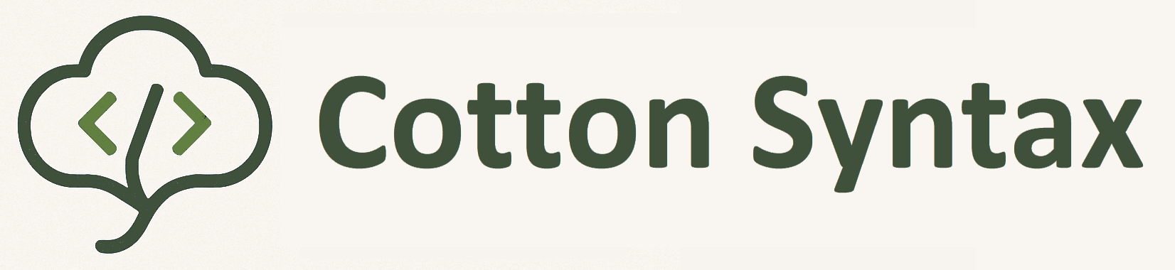 Cotton Syntax Logo